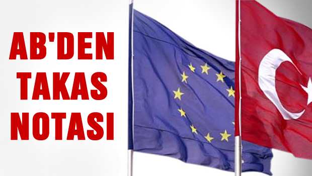 Avrupa Birliği'nden takas notası