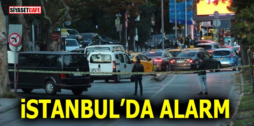 İstanbul’da şüpheli paket alarmı!