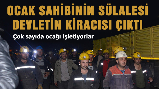 Ocak sahibinin bütün ailesi devletin kiracısı çıktı