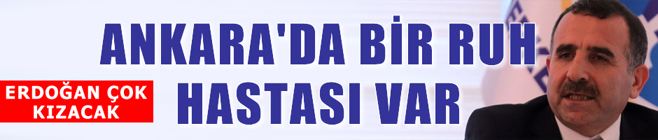 Ankara'da Kendisine Saray yaptıran,  bir ruh hastası var!
