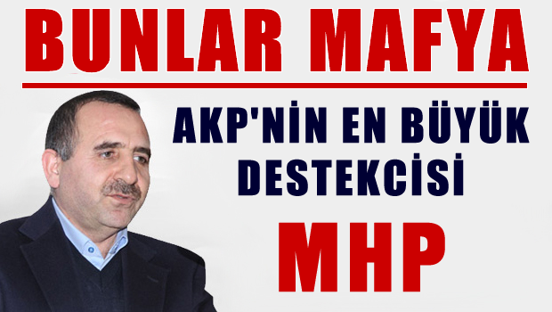 AKP mafya, MHP, AKP'nin destekçisi