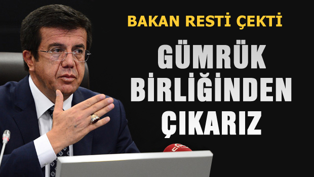 'TTİP anlaşmasında yoksak Gümrük Birliği sürdürülemez'