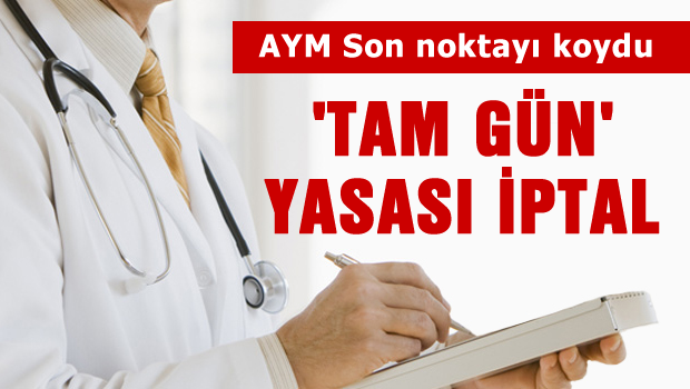 'Tam Gün Yasası' iptal