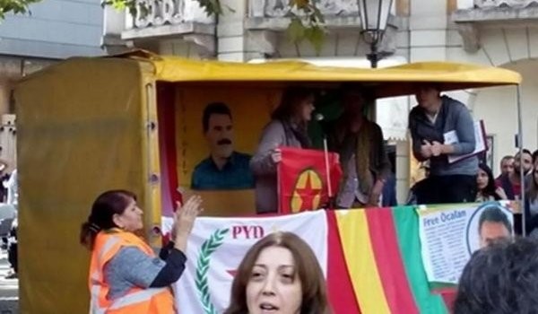 PKK flaması kaldıran vekile soğuk duş!