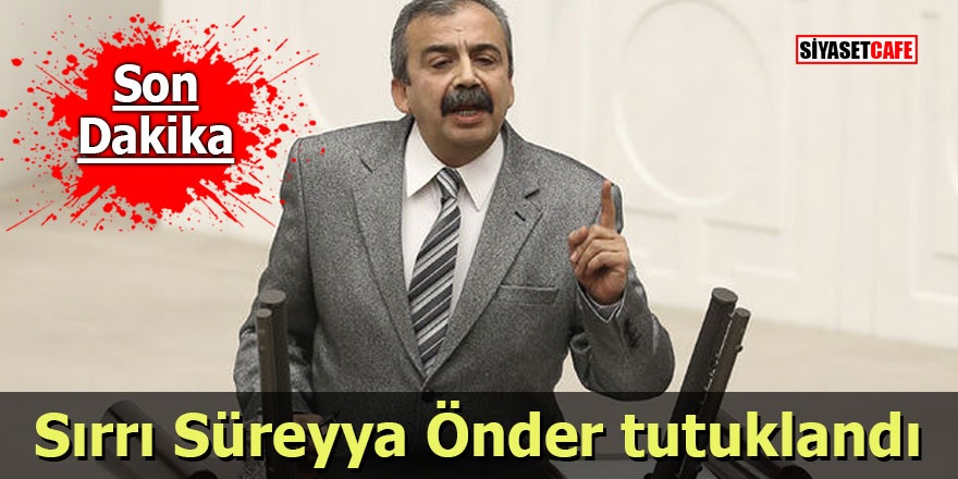 Sırrı Süreyya Önder tutuklandı