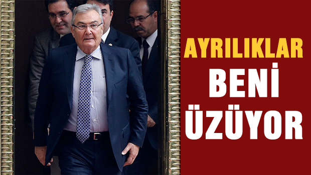 Ayrılıklar beni üzüyor
