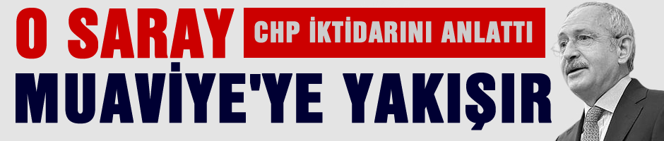 Erdoğan'ı Muaviye'ye benzetti