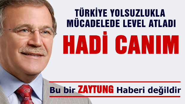 Şahin'e göre Türkiye yolsuzlukla ilgili mücadelede level atlamış