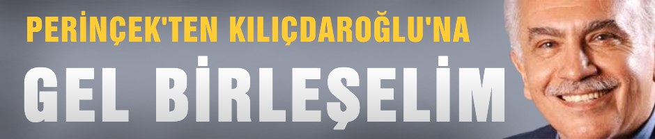 Perinçek'ten CHP'ye birleşme çağrısı