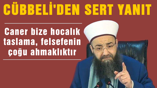 Cübbeli Ahmet, Kendisini Eleştiren Felsefeciye Yanıt Verdi