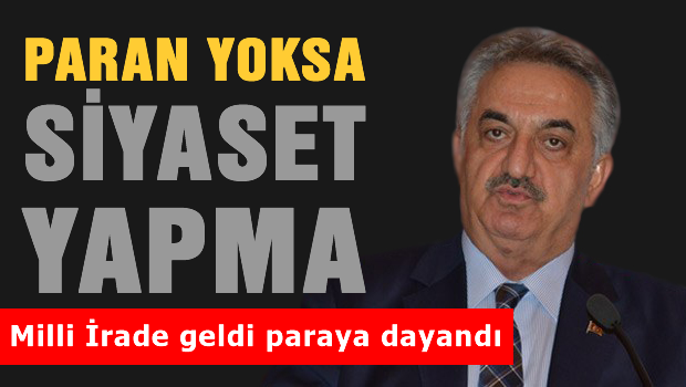 Eski bakan Hayati YAZICI 'Paran yoksa siyaset yapma'