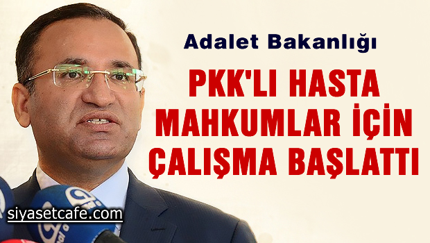 Adalet Bakanlığı PKK'lı hasta mahkumlar için çalışma başlattı