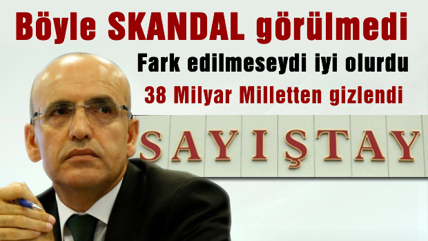 Sayıştay'dan şok tespit! Türkiye'den gizlenmiş
