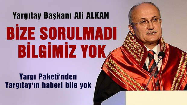 Yargıtay'dan 'yargı paketi'ne tepki