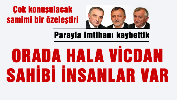 Parayla imtihanı kaybettik