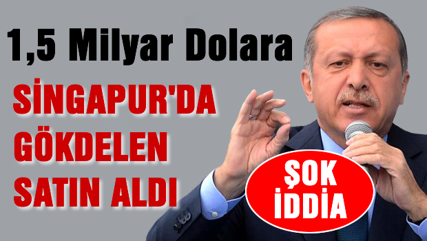 'Erdoğan, Singapur'da 1.5 milyar dolara gökdelen satın aldı'