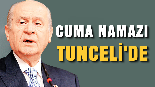 Bahçeli 'Tunceli bizi bağrına basacak'