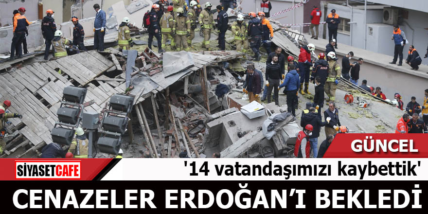 Cenazeler Erdoğan'ı bekledi
