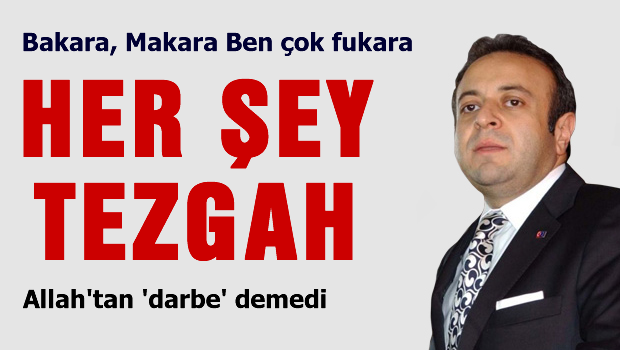 Egemen Bağış'a göre herşey 'montaj'