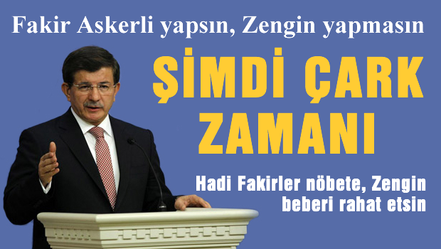 Davutoğlu bedelli yaşını açıkladı