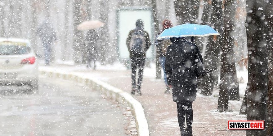 Kar İstanbul’un kapısında! Meteoroloji saat vererek uyardı