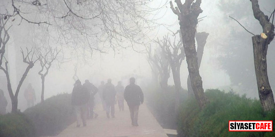 İstanbul'da yoğun sis bugün de etkisini gösteriyor