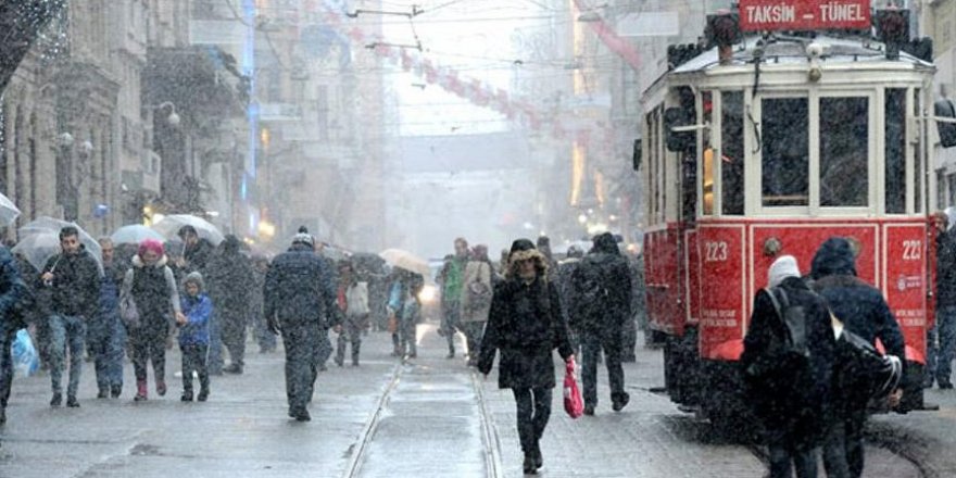 İstanbul'a kuvvetli kar geliyor!