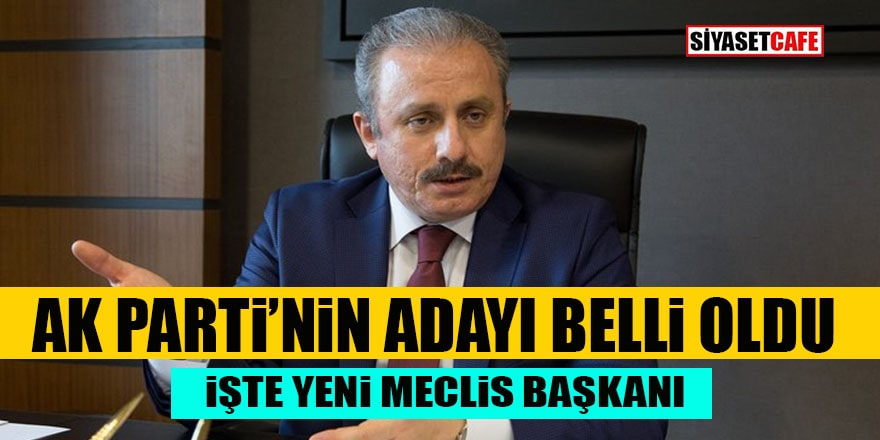 AK Parti'nin TBMM Başkan adayı belli oldu