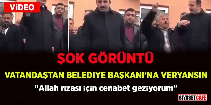 Vatandaştan Uğur İbrahim Altay’a tepki: “Cenabet geziyorum…”