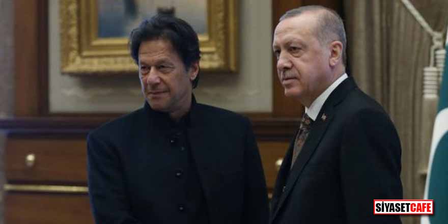 Pakistan Başbakanı İmran Han, Cumhurbaşkanı Erdoğan ile görüştü