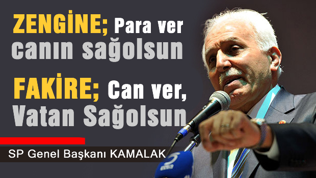 'Para ver canın sağolsun', 'şehit ol vatan sağolsun' deniyor