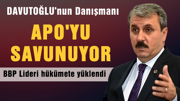Başbakan'ın danışmanı APO'yu savunuyor