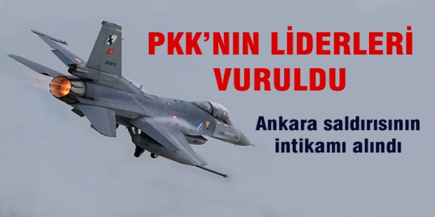 Haftanin Kampı'ndaki PKK liderleri vuruldu