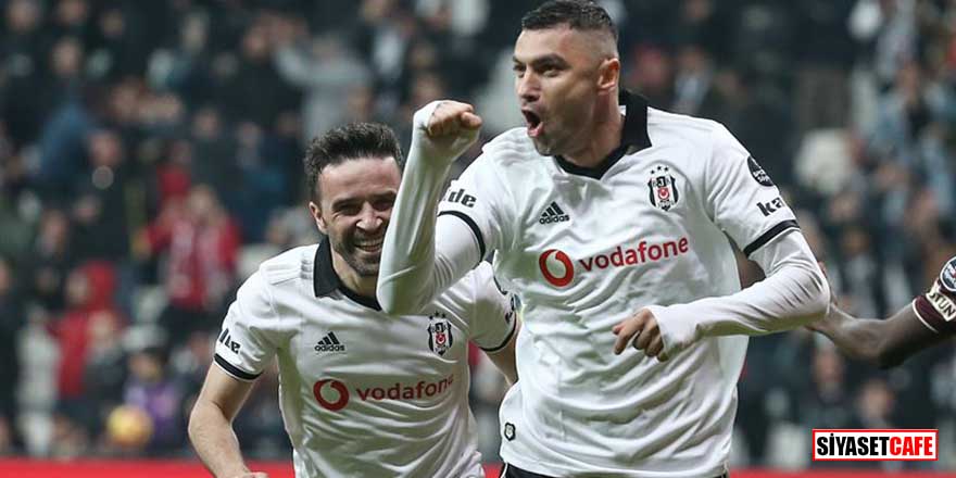Beşiktaş sahasında Burak Yılmaz’la kazandı