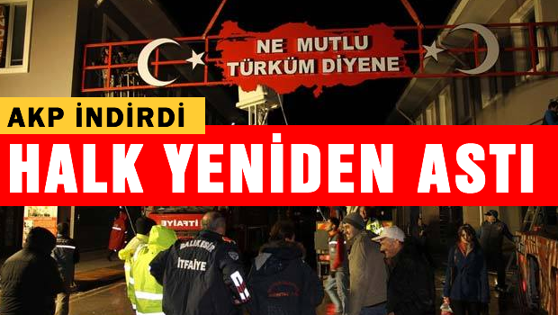 AKP indirdi, Halk yeniden astı