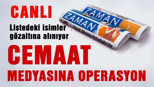 Medyaya polis baskını