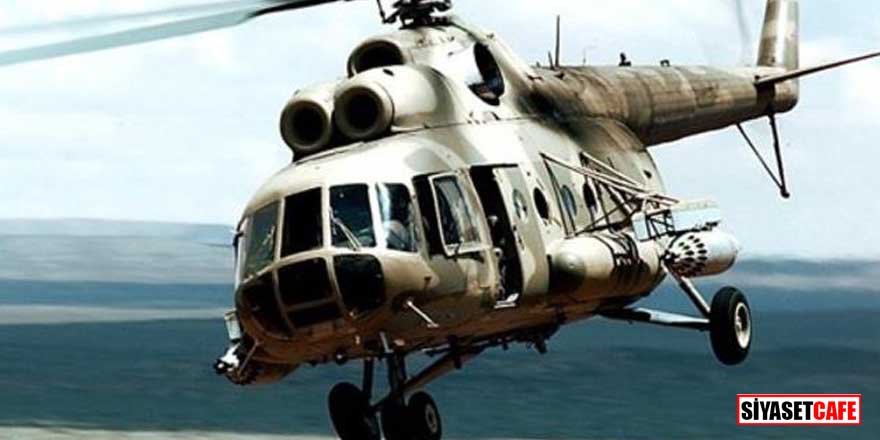 İçinde 13 kişinin bulunduğu askeri helikopter düştü