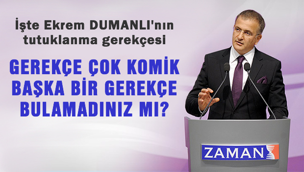 Ekrem Dumanlı'ya şok suçlama!