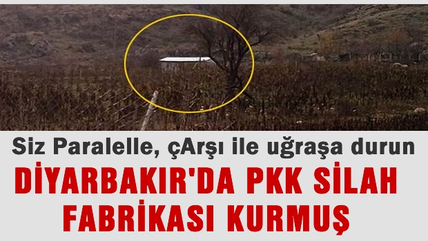 PKK'nın Diyarbakır'daki silah fabrikası basıldı
