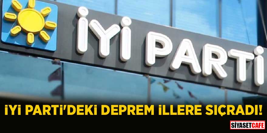İYİ Parti'deki deprem illere sıçradı! Eskişehir İl Başkanı istifa etti