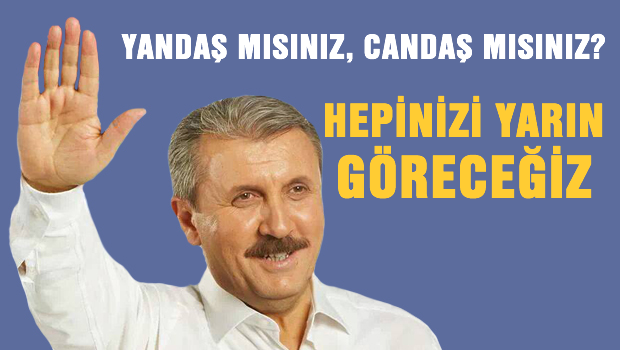 BBP Lideri DESTİCİ Havuz Medyasını bombaladı