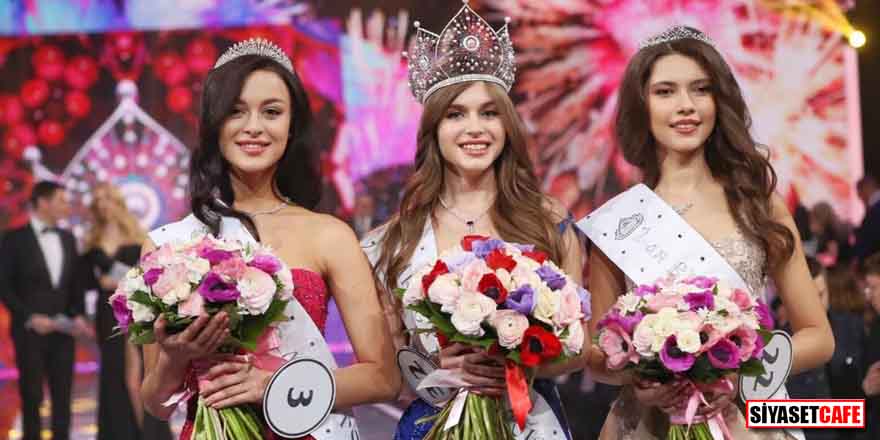 Miss Russia 2019 Güzellik Yarışması’nın kazananı Alina Sanko oldu