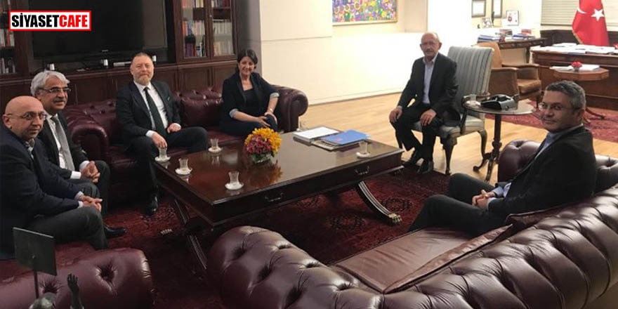 HDP Eş Genel Başkanları Kılıçdaroğlu’nu ziyaret etti
