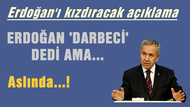 Arınç'tan Erdoğan'ı kızdıracak açıklamalar