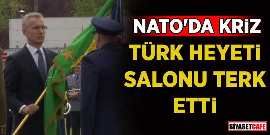 NATO’da ‘Güney Kıbrıs’ krizi! Türk yetkililer töreni terk etti 