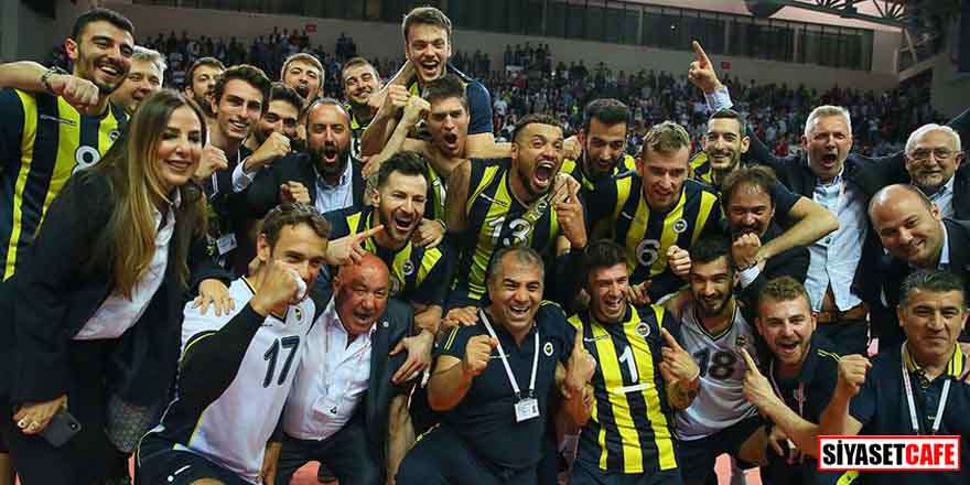 Arkas Spor karşısında seriyi 3-2’ye getiren Fenerbahçe şampiyon oldu