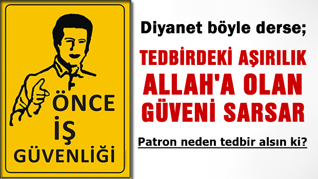Skandal Cuma Hutbesi "Allah'a güveni sarsan bir davranış"