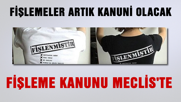 Toptan Fişleme Kanunu Meclis'e sunuldu