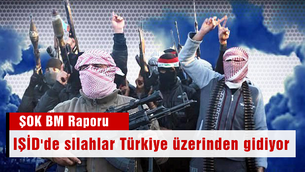 BM raporu: IŞİD'in kaçak silahları Türkiye üzerinden geçiriliyor