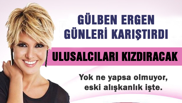 Gülben Ergen'den Atatürk'lü kandil mesajı